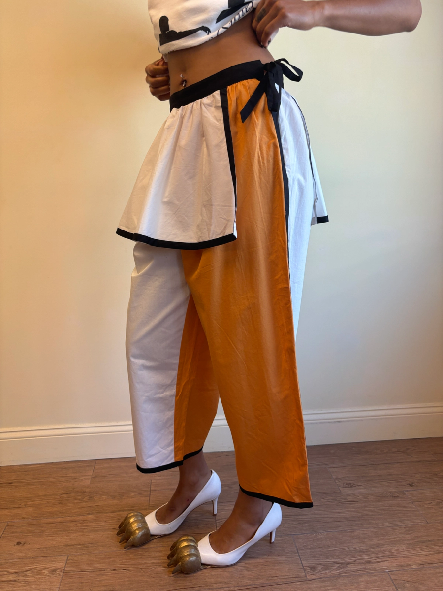 Spring/Summer 1992 Chantal Thomass Color Blocked Skirt Pants product image