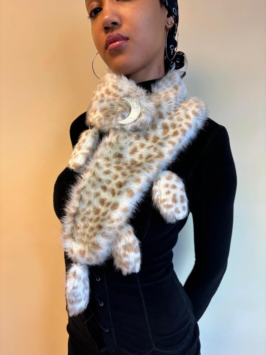 MILK Leopard Stole with Moon Closure product image