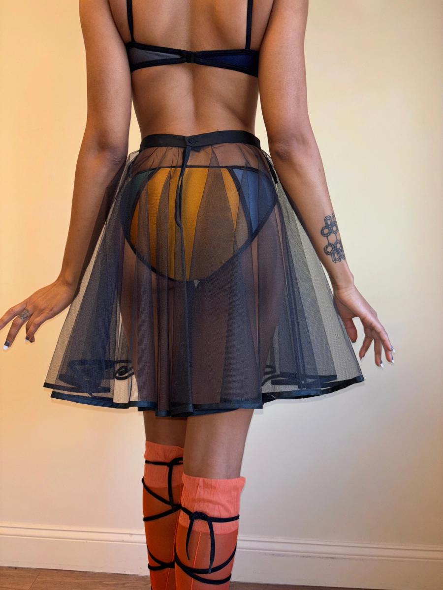 Vintage Chantal Thomass Black Crinoline product image