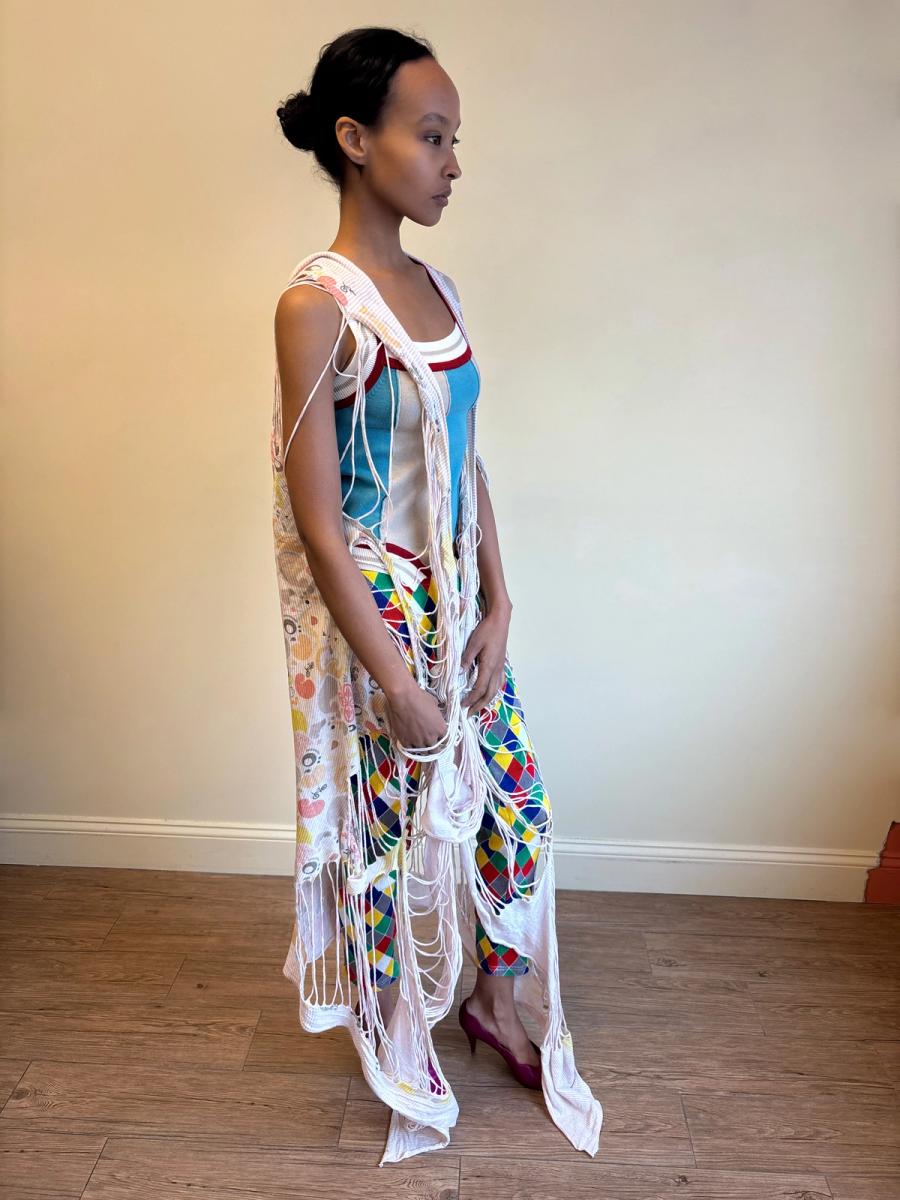 Nozomi Ishiguro Slashed Shawl product image