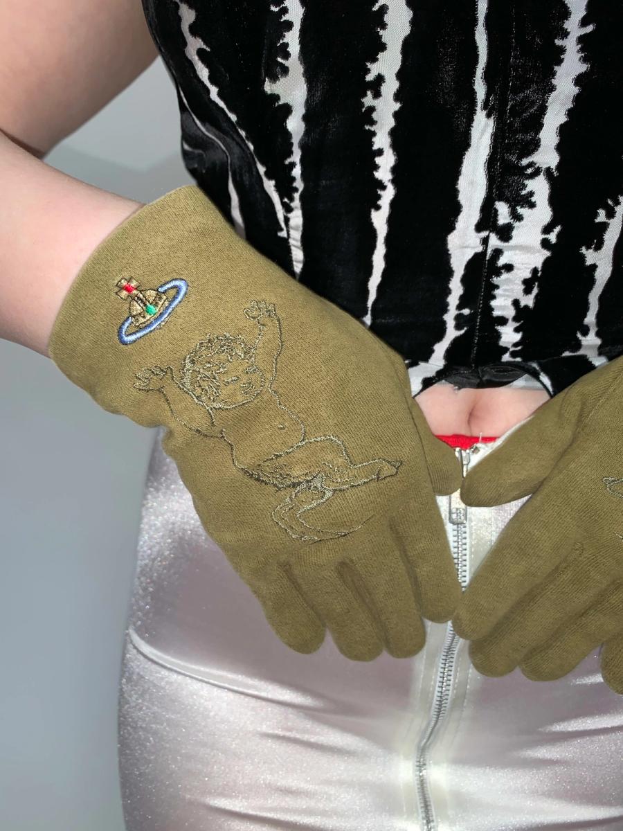 90s Vivienne Westwood Baby Satyr Gloves product image