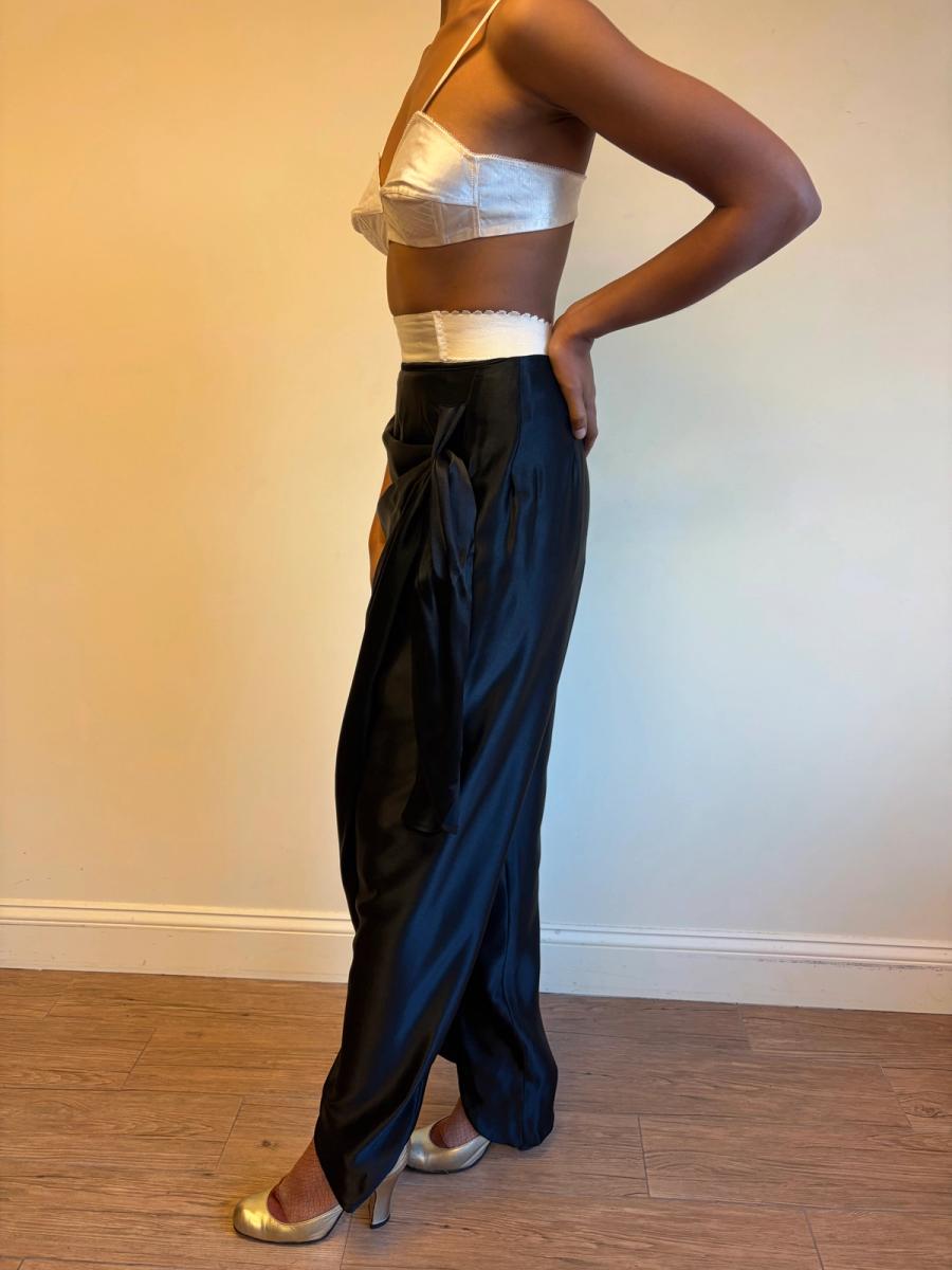 1980s Norma Kamali OMO Convertible Skirt Pant product image