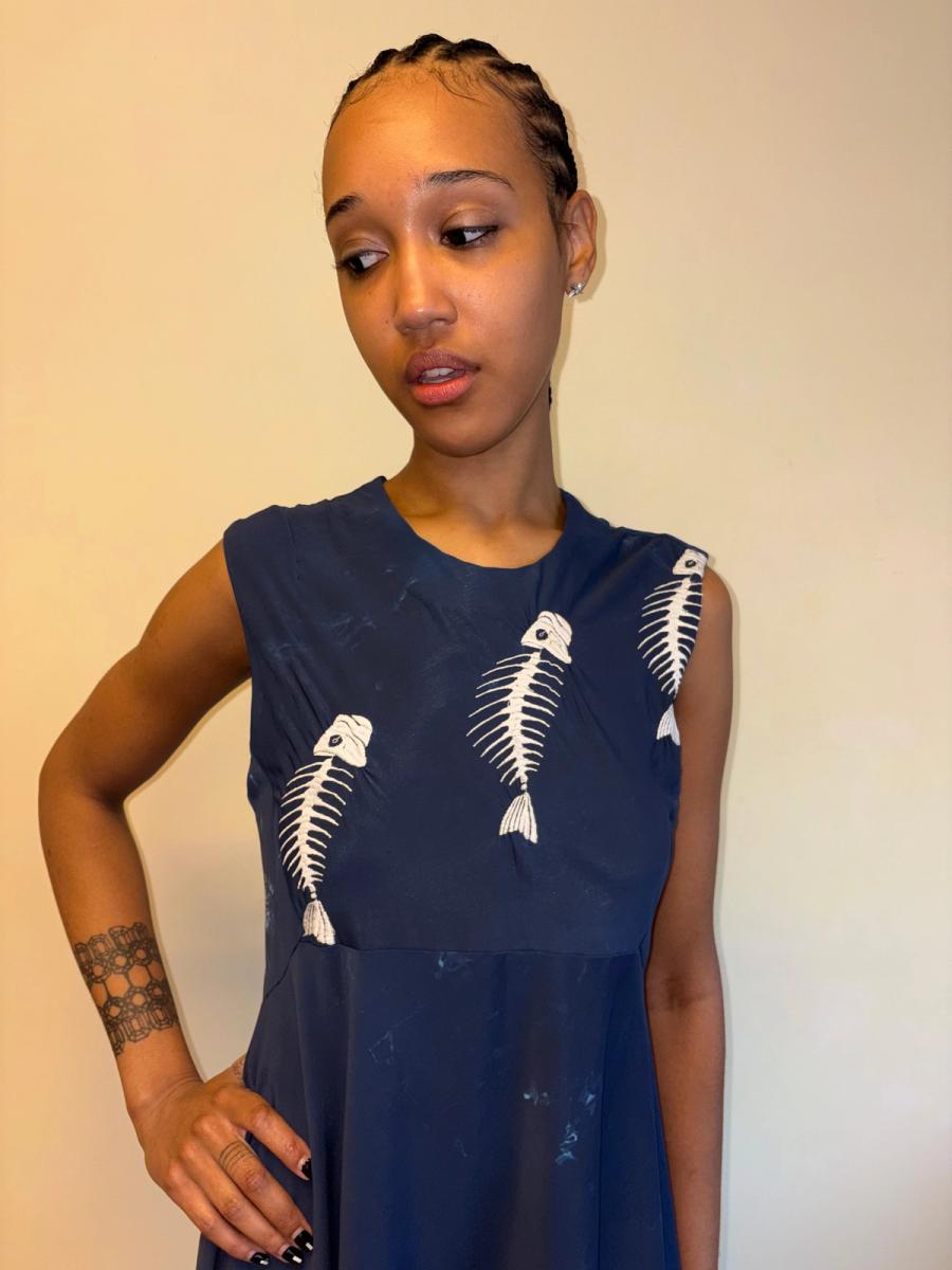 Franck Joseph Bastille Fishbone Two Piece Dress product image