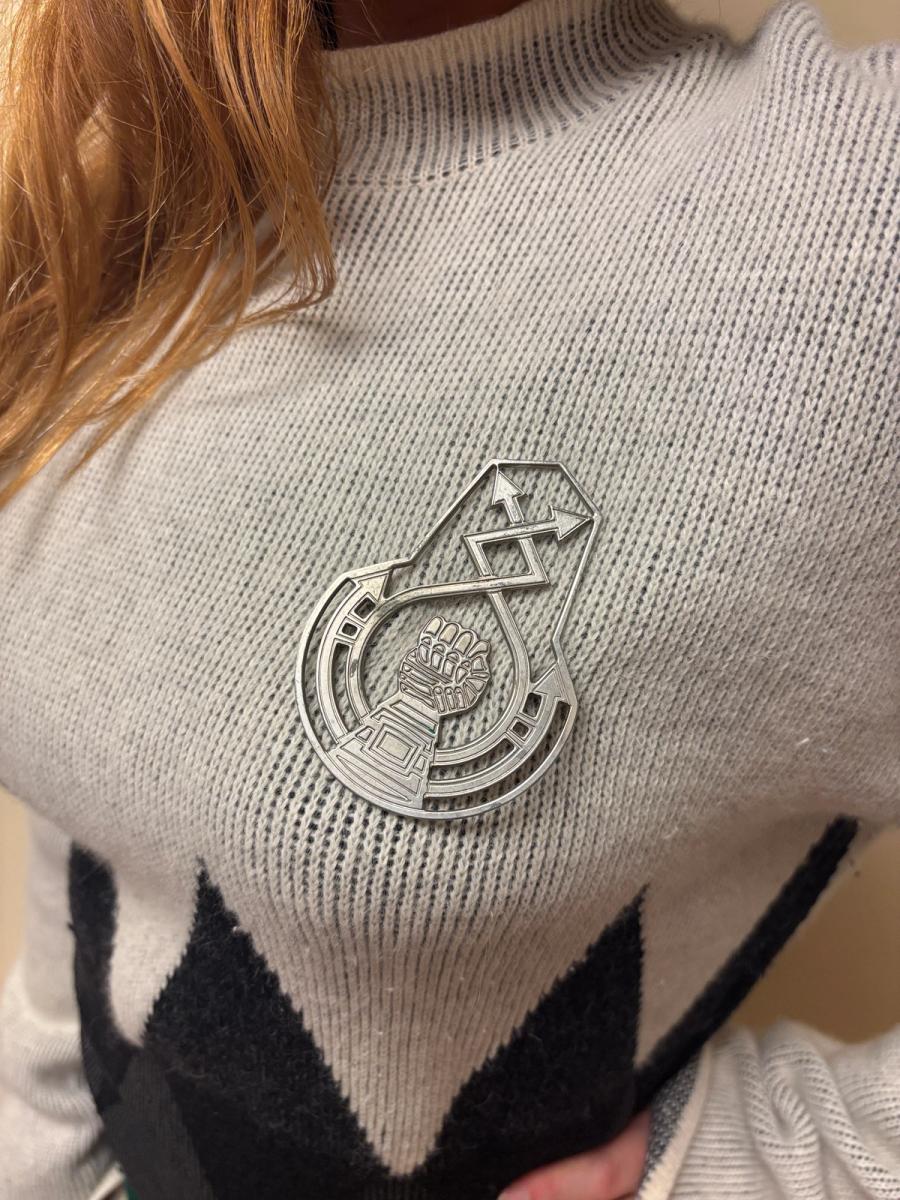 1980s Jean-Paul Gaultier Metal Pin product image