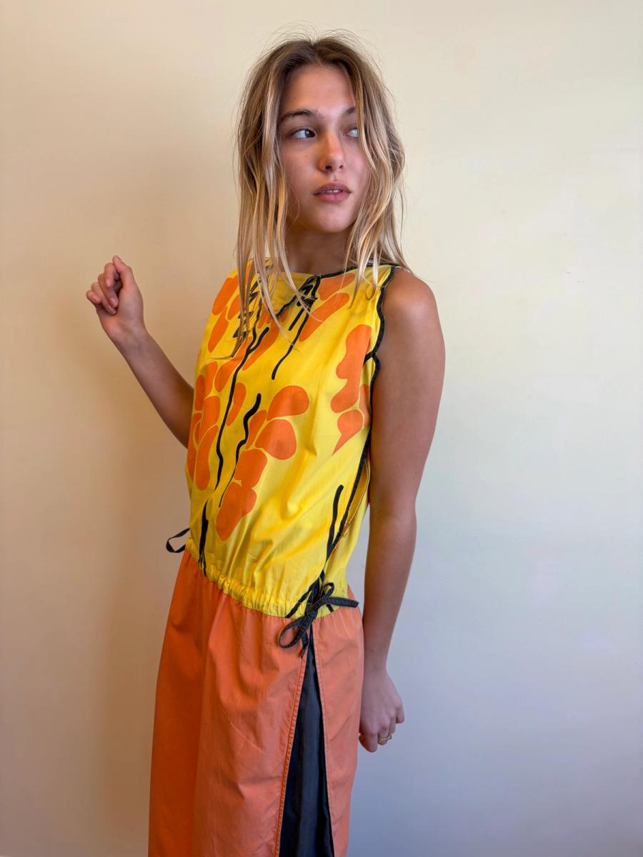 80s Castelbajac Hand-Painted Dress product image