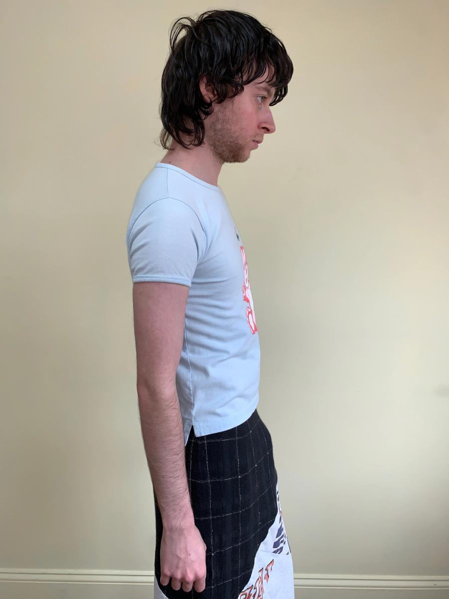 90s Vivienne Westwood Baby Blue Teddy Bear T-shirt product image