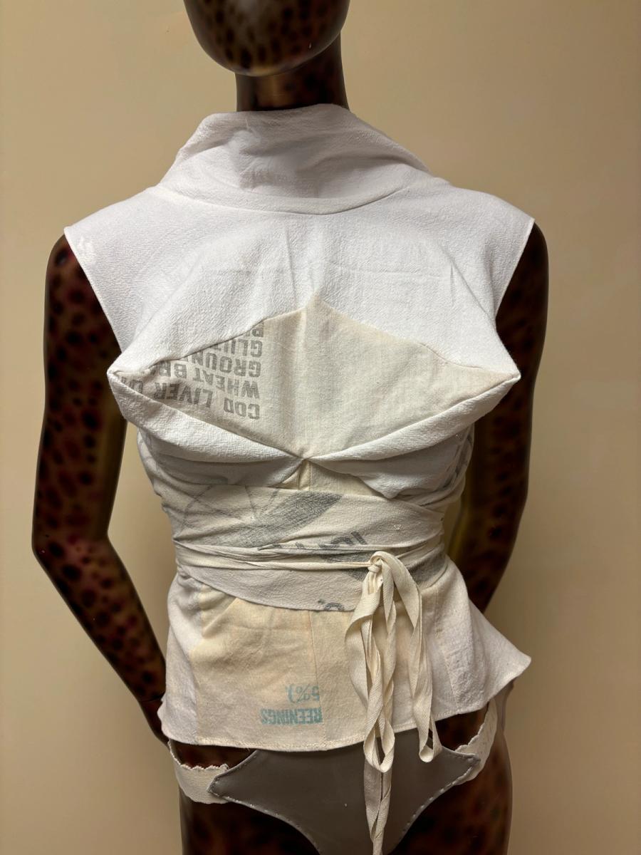 Feedsack Bullet Bra Wrapping Top - Ingredients