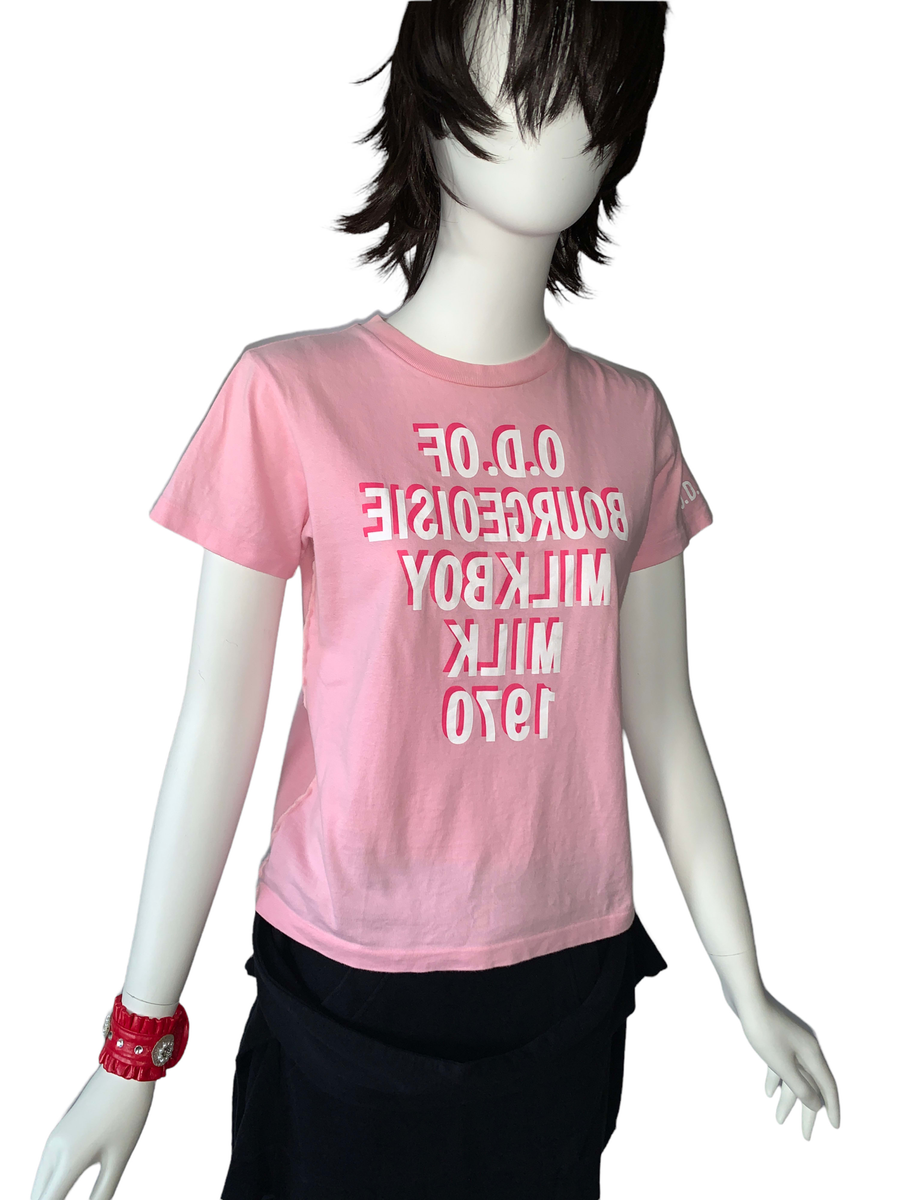 Obscure Desire of Bourgeoisie Pink T-shirt product image