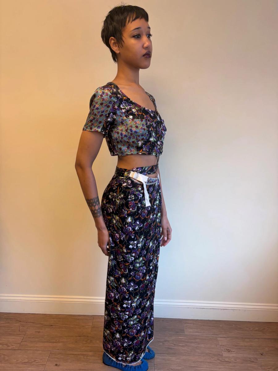 S/S 1994 Jean-Paul Gaultier Runway Floral Ensemble product image