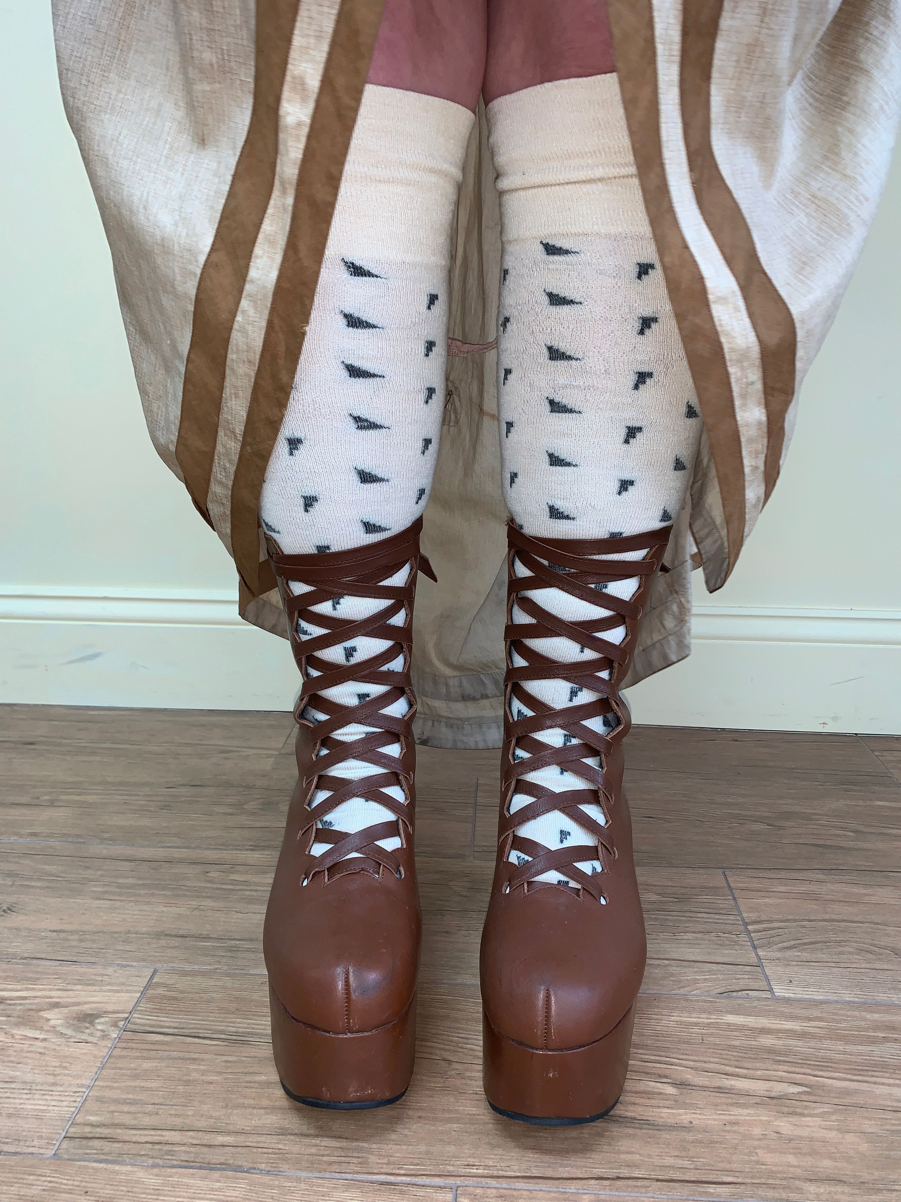 Jane Marple/木底靴 ウッドソール 2ストラップシューズ - Jane Marple Online Shop