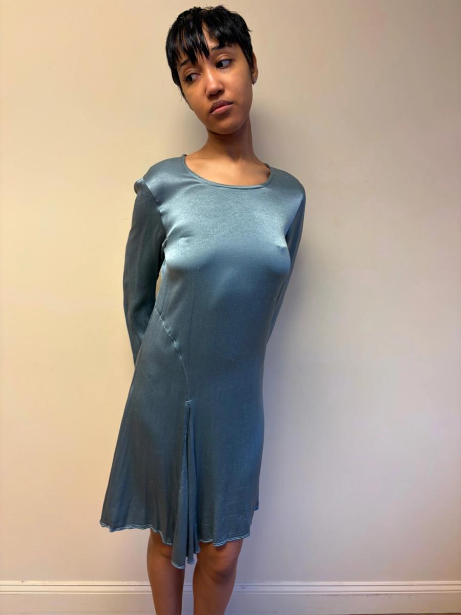 90s Ghost Liquid Dress product image