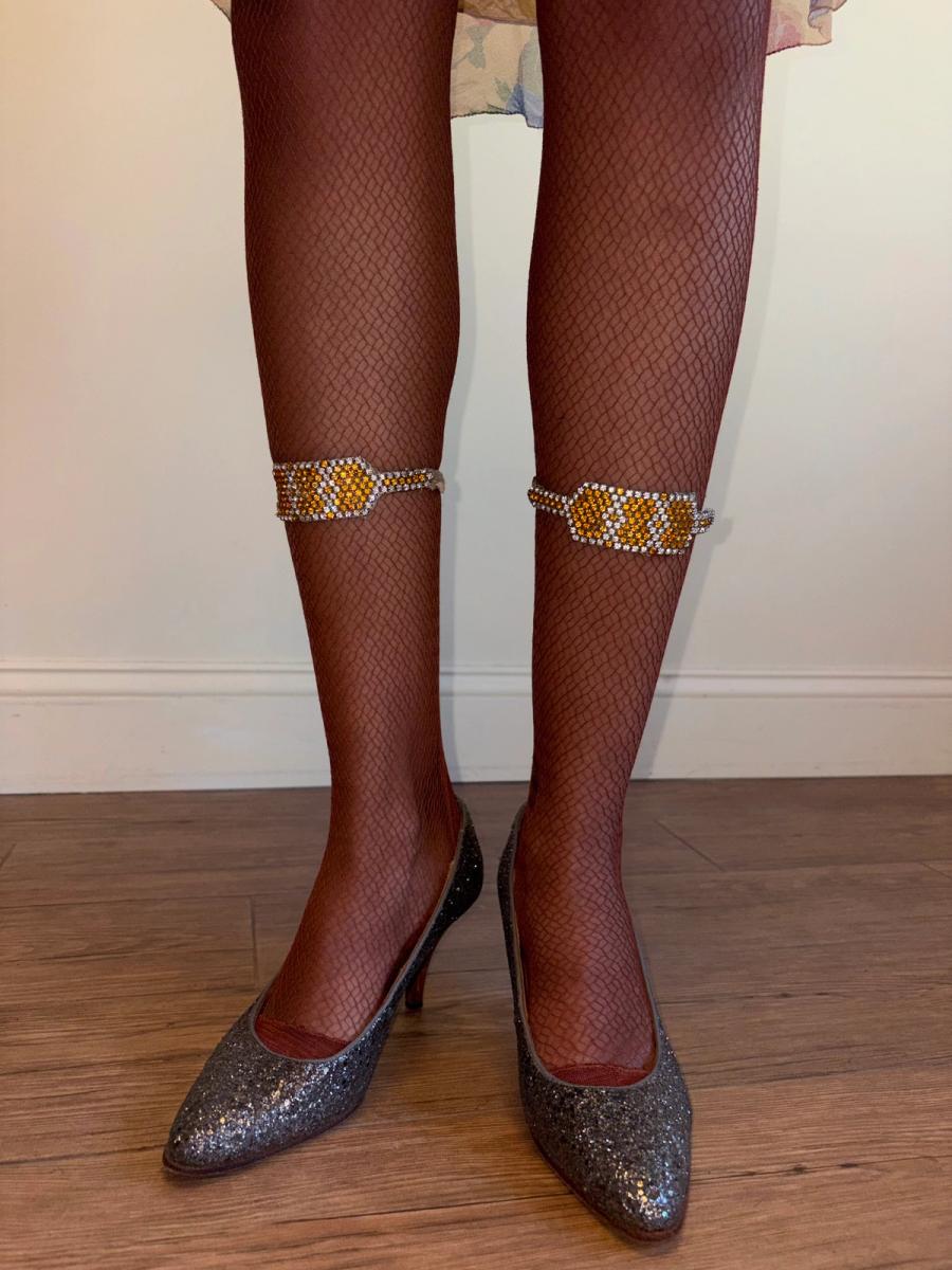 1920s Crystal Garters product image