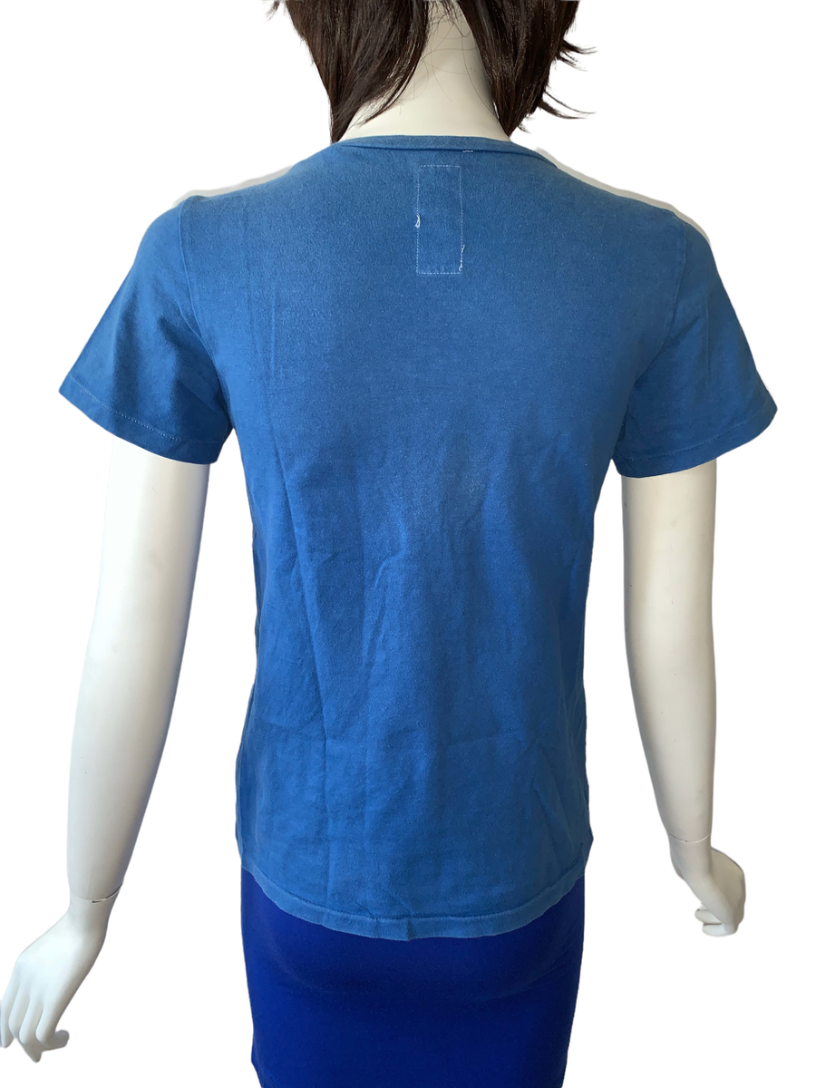 Nozomi Ishiguro Blue Patchwork Top product image