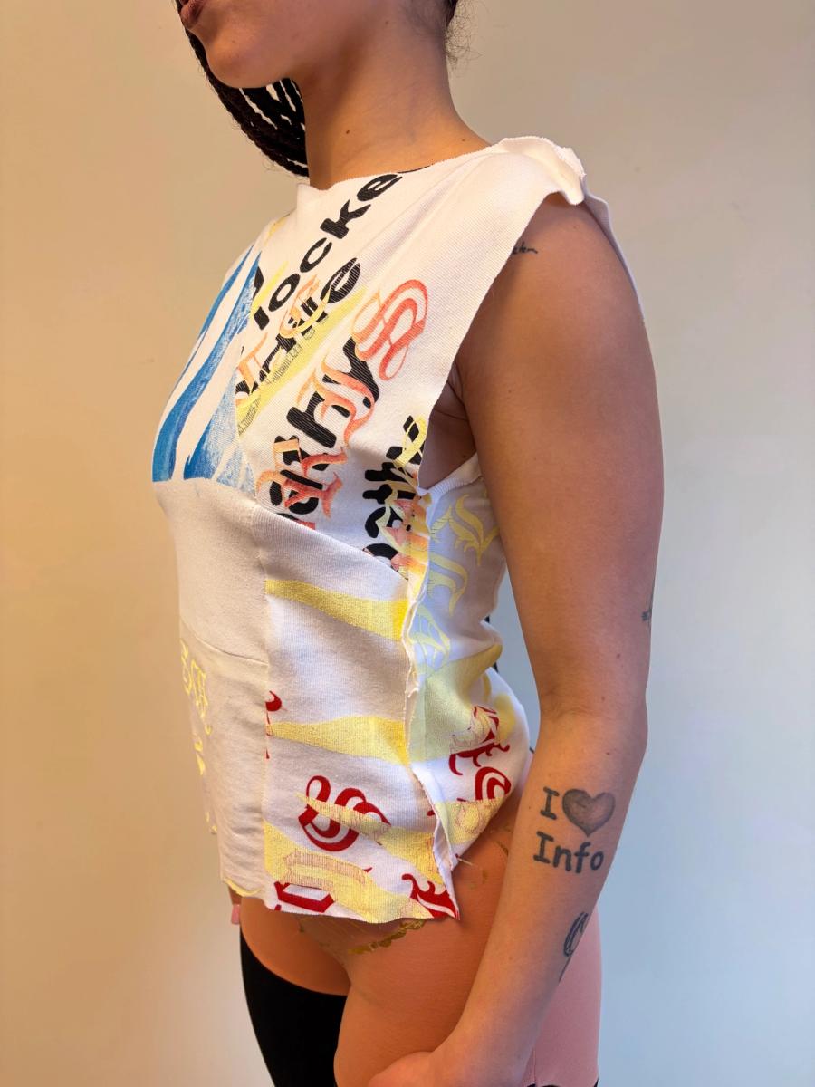 Enfer Rainbow Zebra Top  product image