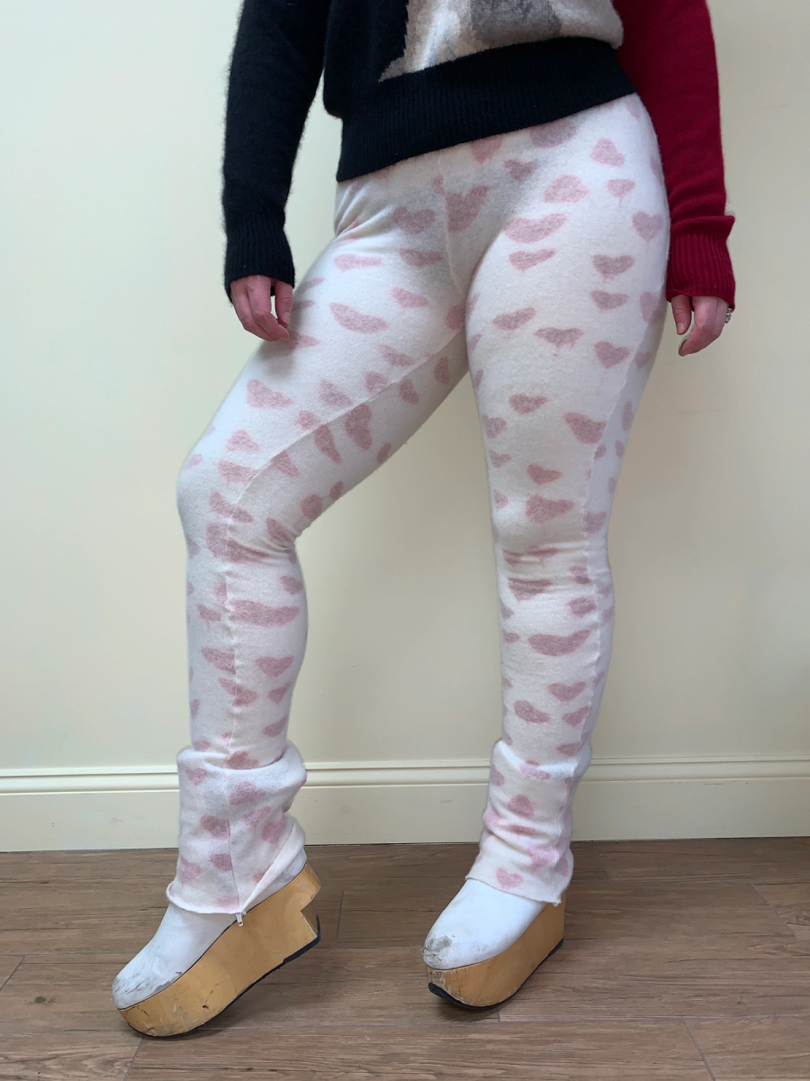 Nozomi Ishiguro Heart Print Leggings product image