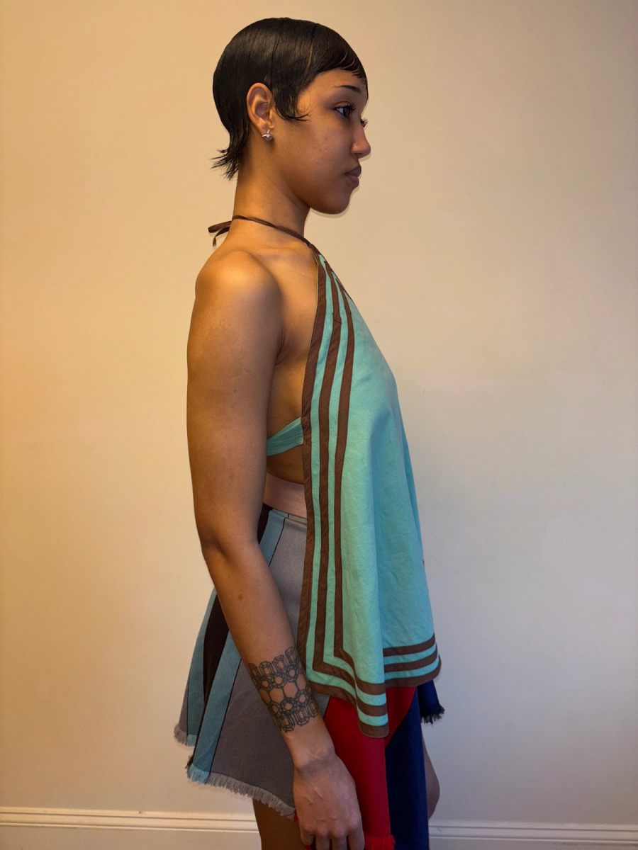 1930s Green Cotton Halter product image