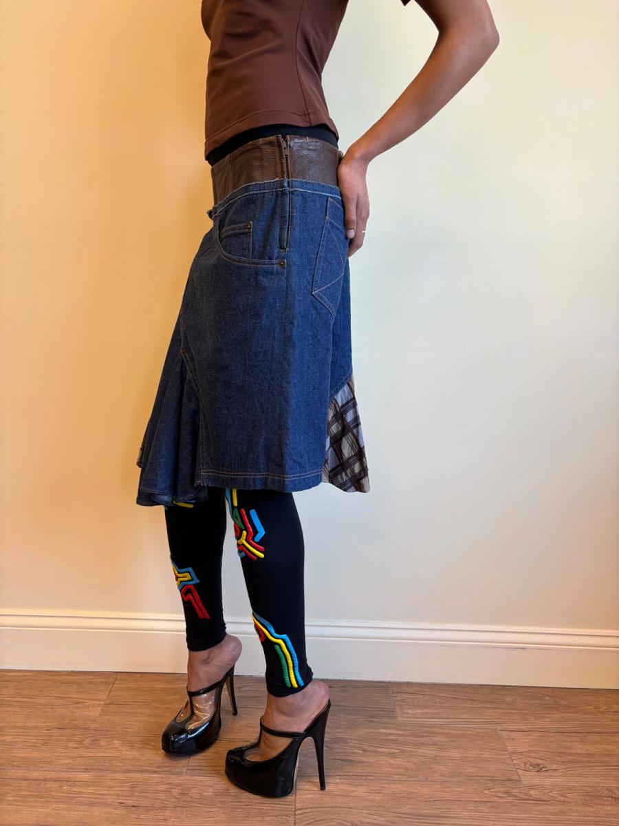 90s 20471120 Patchwork Skirt product image