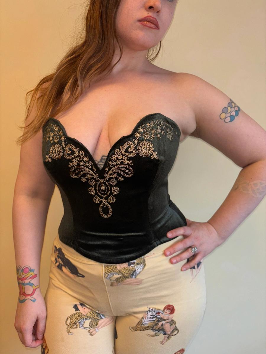 80s Ritmo di Perla Sculpted Bustier  product image