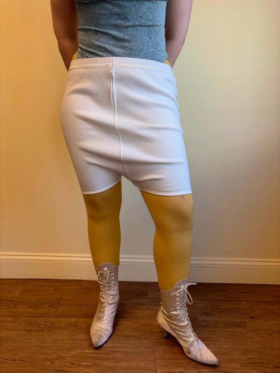 80s Jean-Paul Gaultier Public Underwear Skirt product image