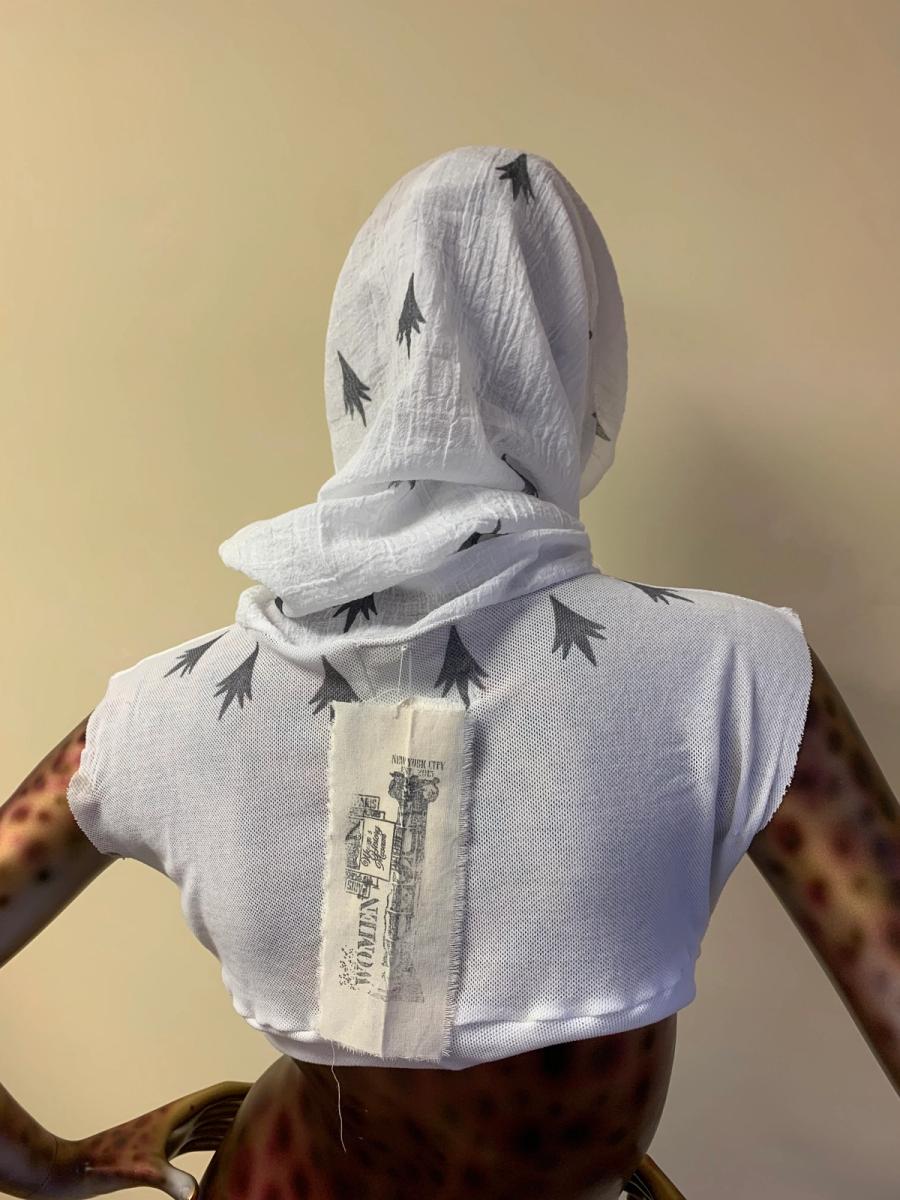 Alpha Male Top With Gauze Hood 2 product image