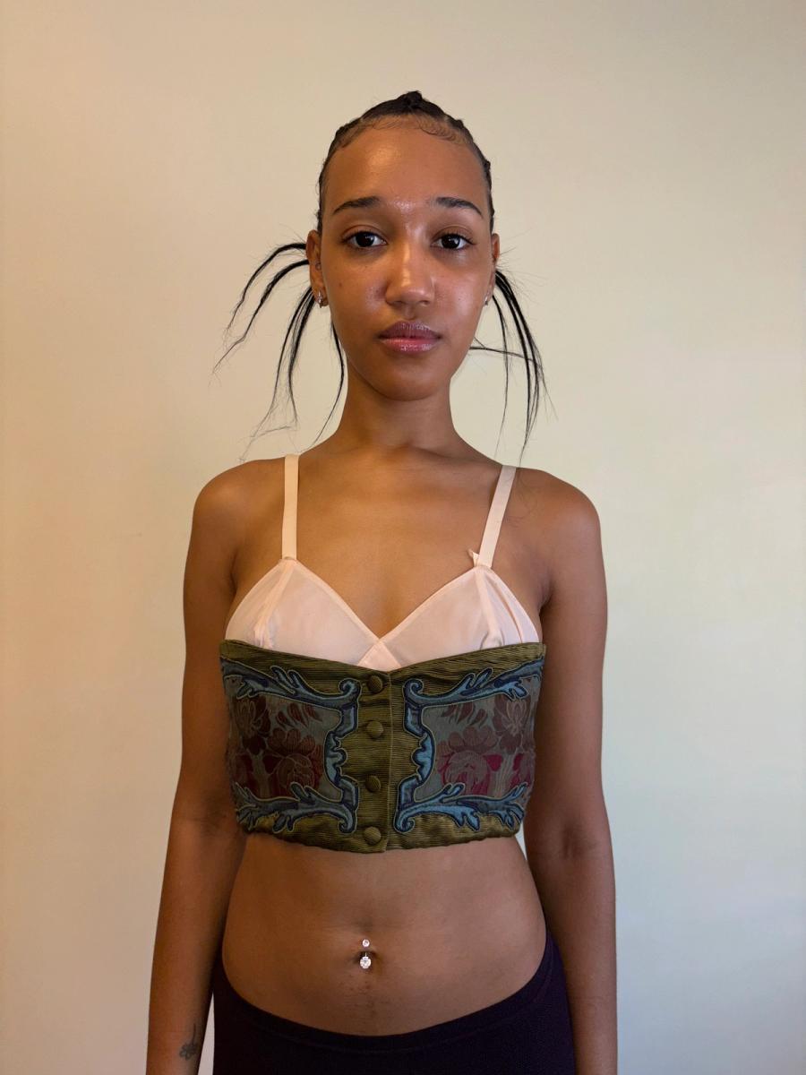 1990 Romeo Gigli Brocade Bandeau product image