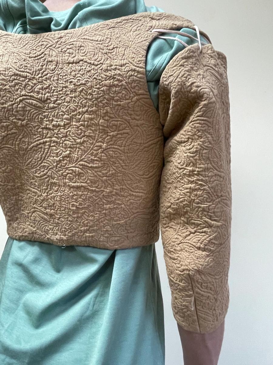 1700s Style Quilted Costume Top product image