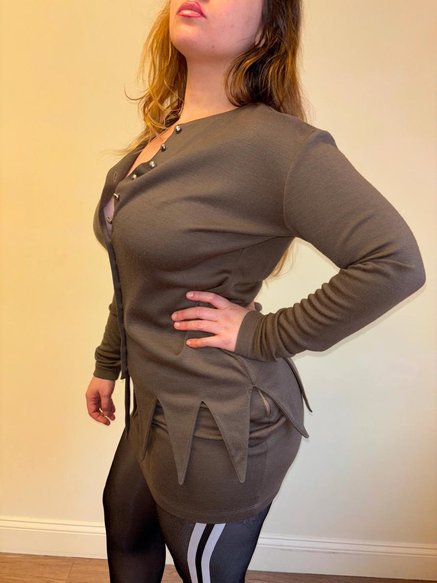 90s Chantal Thomass Jagged Hem Set product image