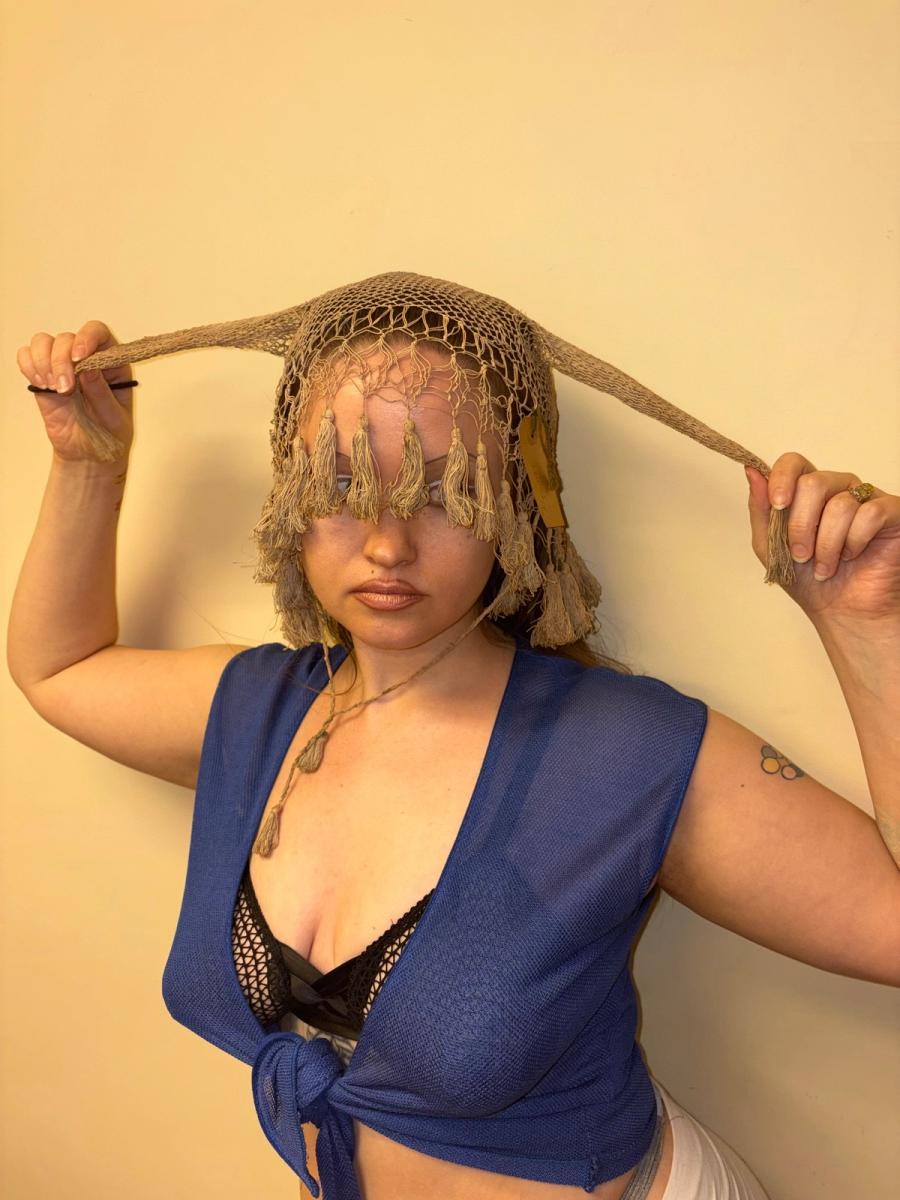 Antique Victorian Horse Fly Hat  product image