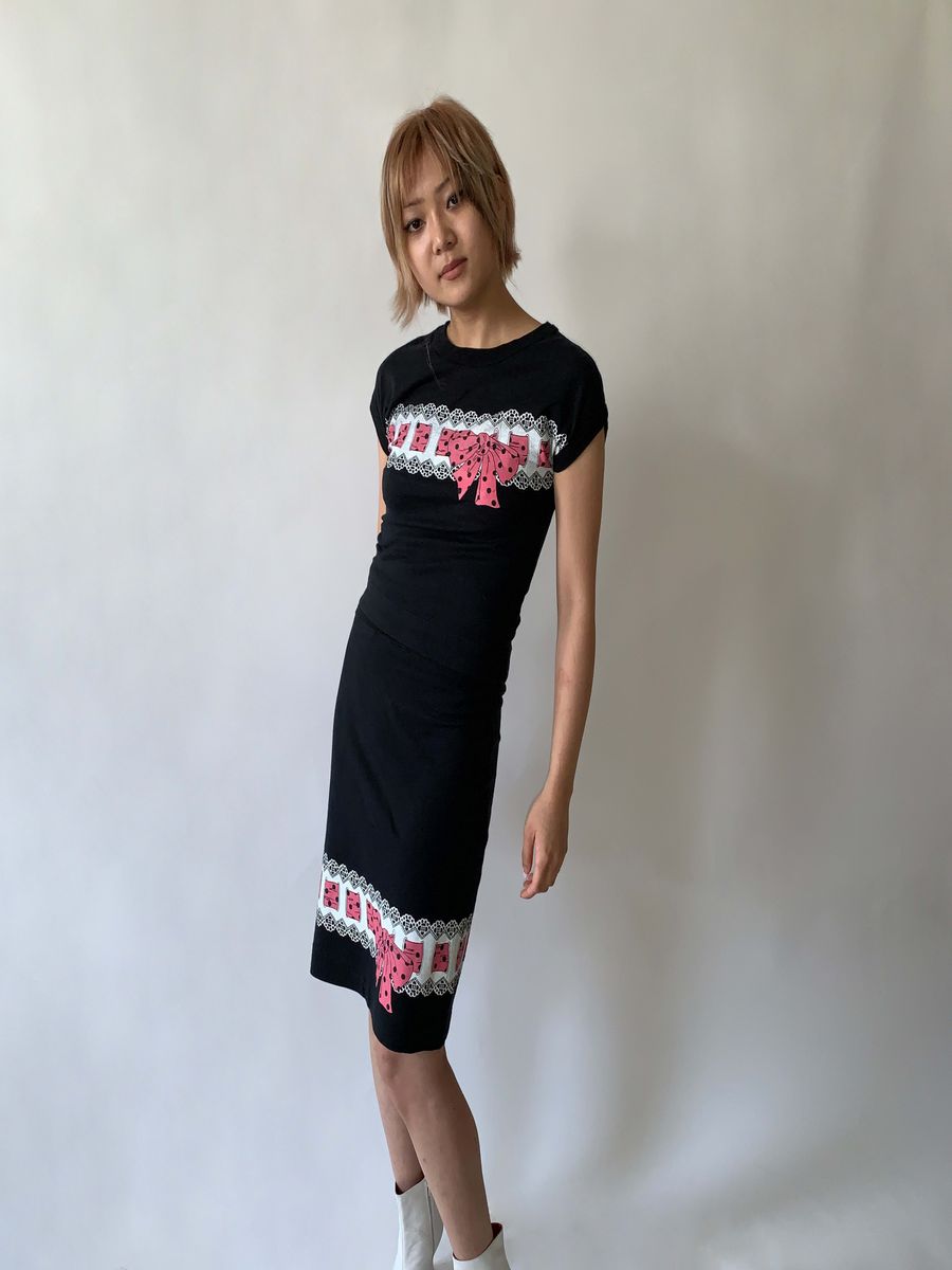 80s Chantal Thomass Trompe L'oeil Ribbon Set product image