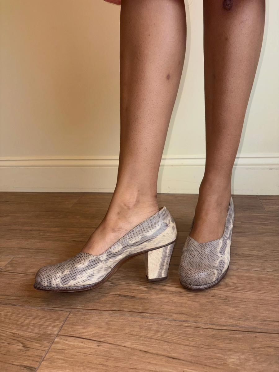 1940s Python Pumps product image
