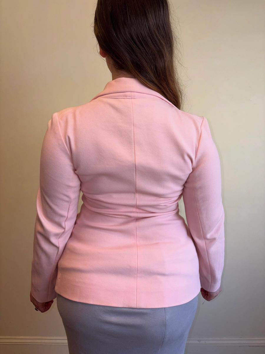 Vivienne Westwood Bubblegum Pink Stretch Piqué Tailored Jacket  product image