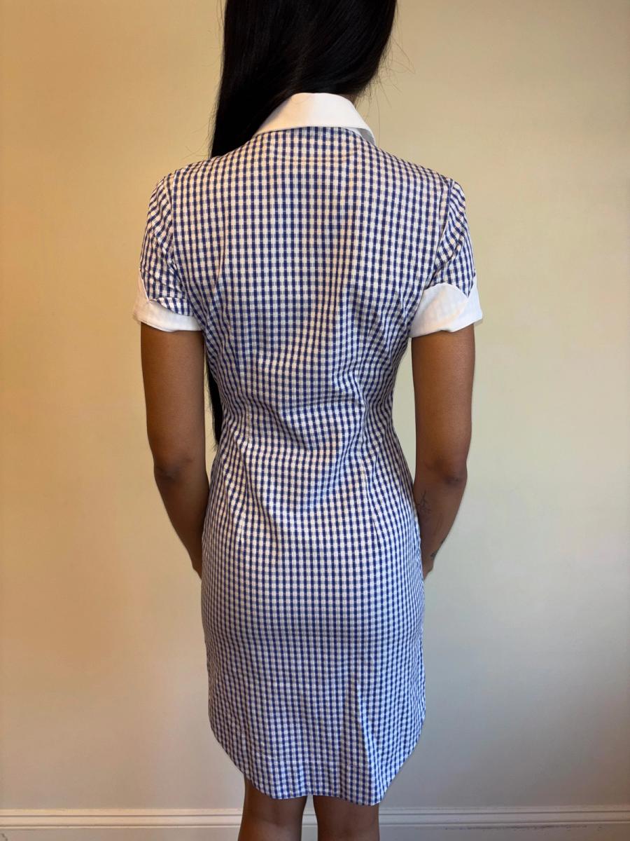 90s Vivienne Westwood Checked Dress with Hi-Collar  product image