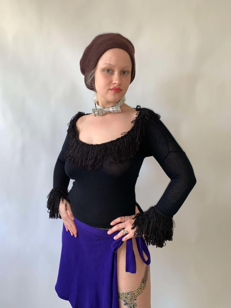 Anna Molinari Couture Fringe Top product image