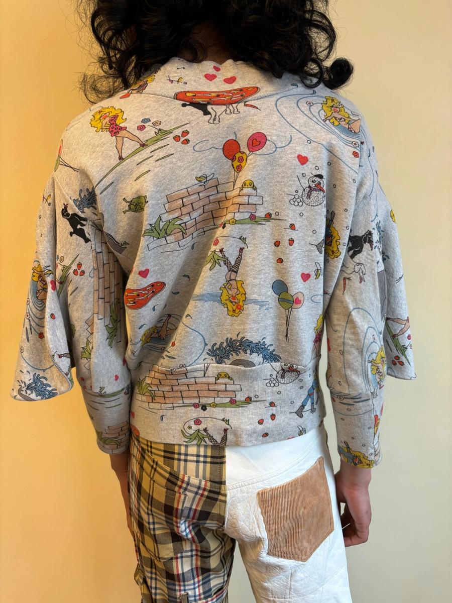 Autumn Winter 2003-2004 Bernhard Willhelm Bimbo Sweatshirt Top product image