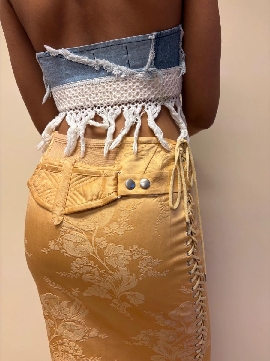 Jean-Paul Gaultier Jacquard Corset Skirt product image