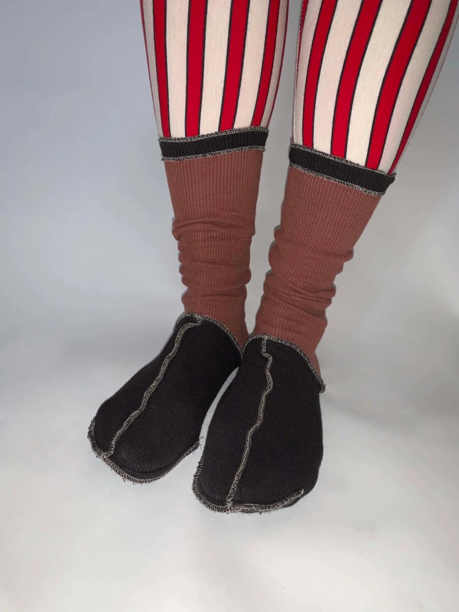 Christopher Nemeth Multicolored Exposed Seam Socks product image