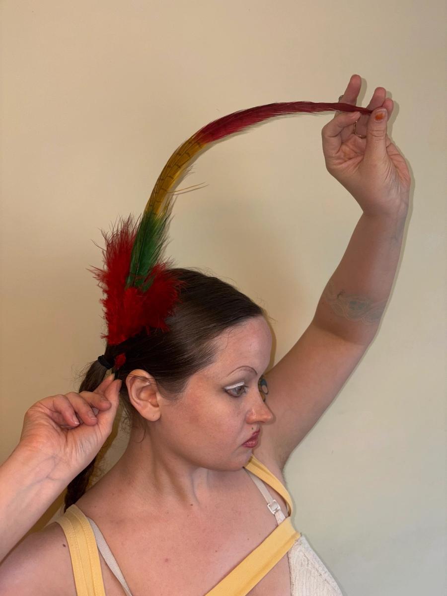 Antique Extra Long Millinery Feather product image
