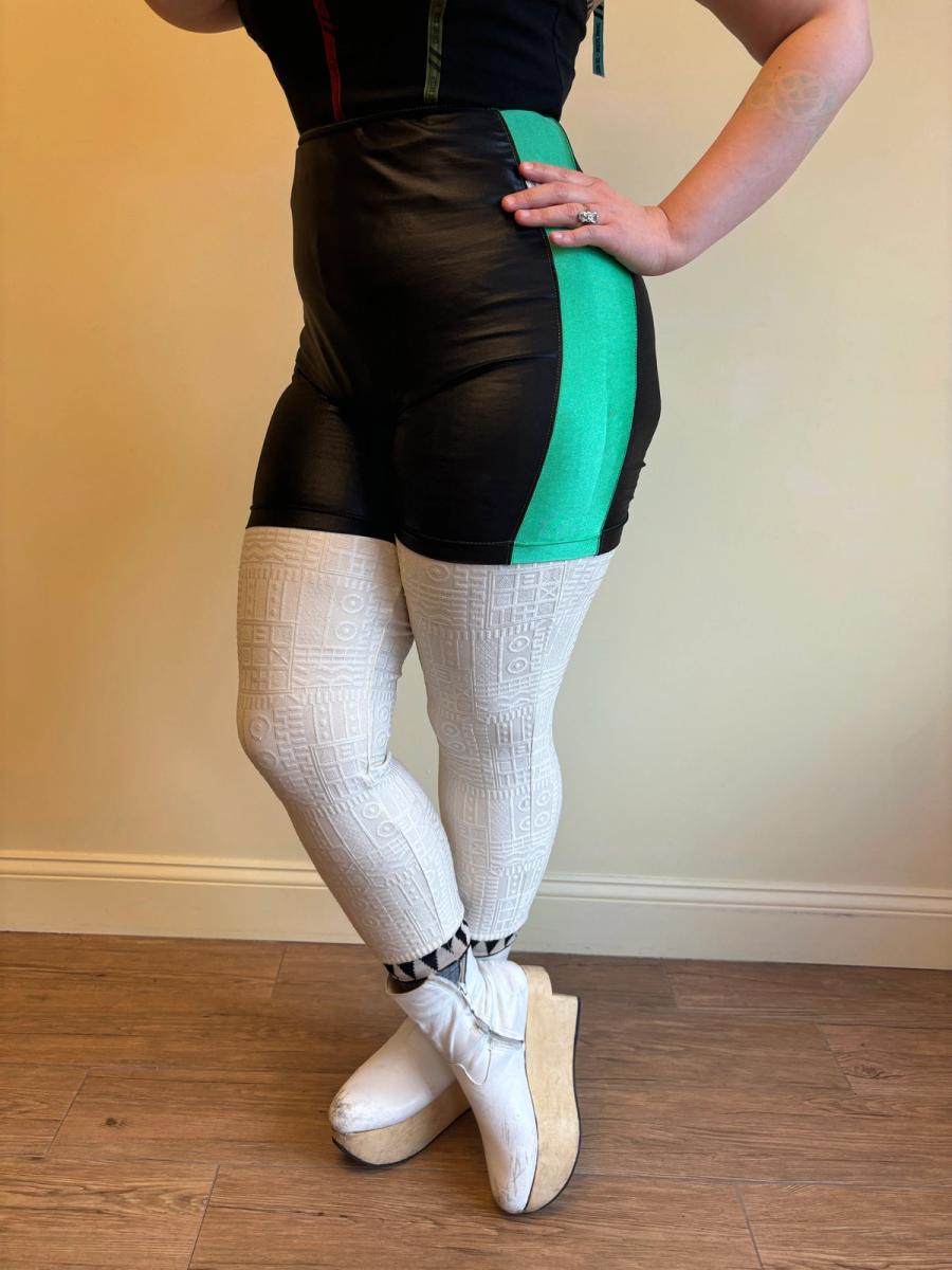 80s Italian Shorts with Greco-Roman Motif product image