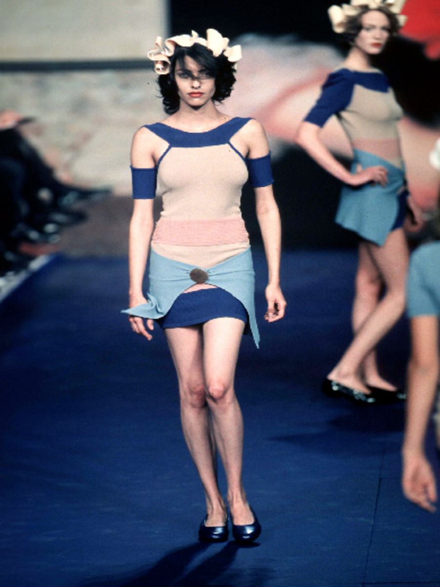 Vivienne Westwood Gold Label Button Knit Draped Mini product image