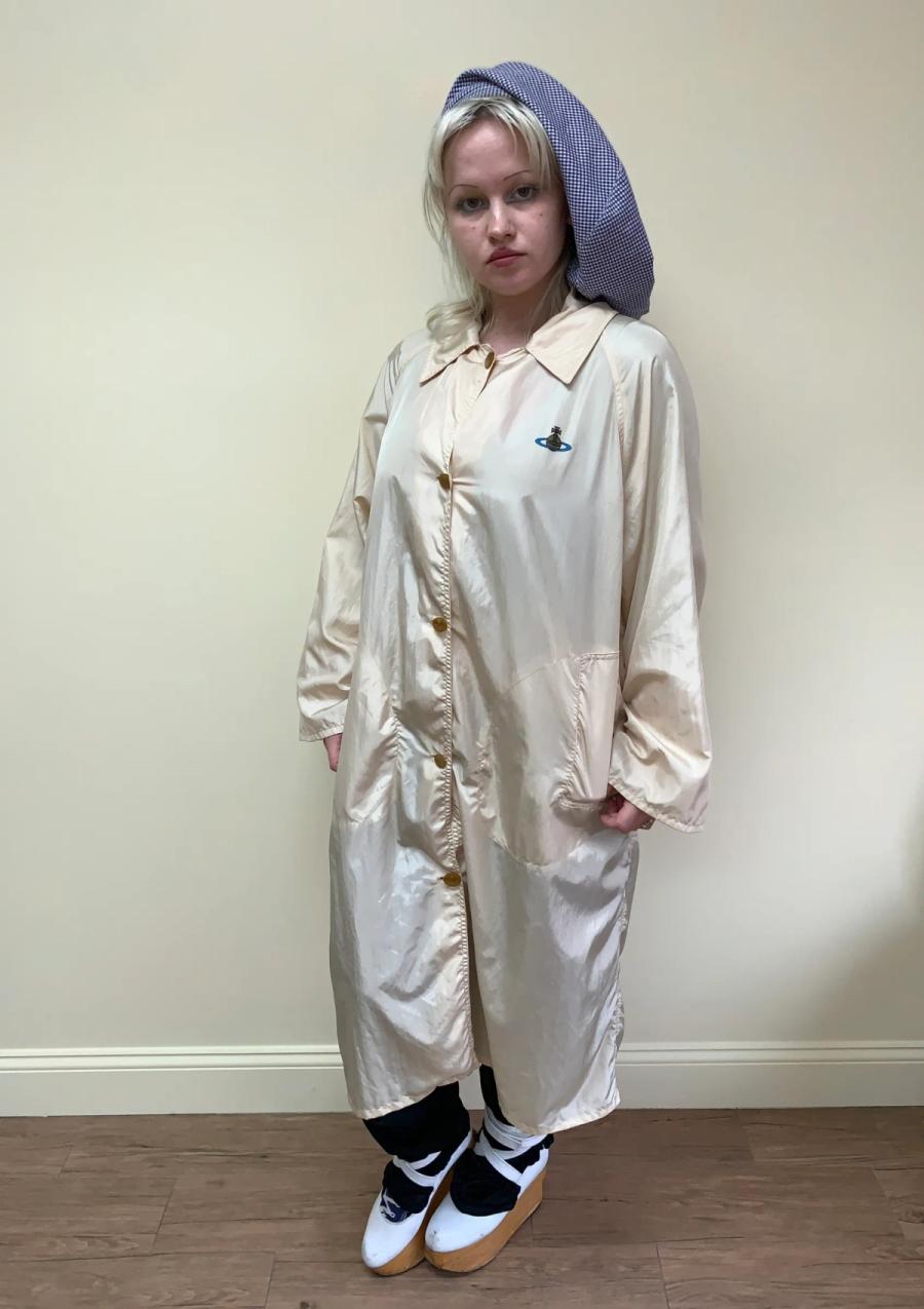 90s Vivienne Westwood Artist's Smock Trench product image