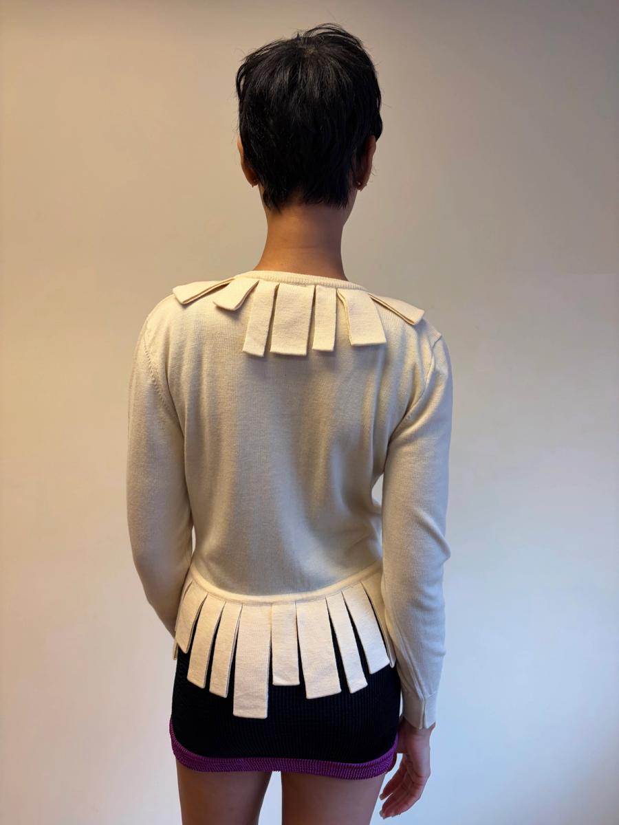 Pour Toi Tricot Ribbon Knit Cardigan product image