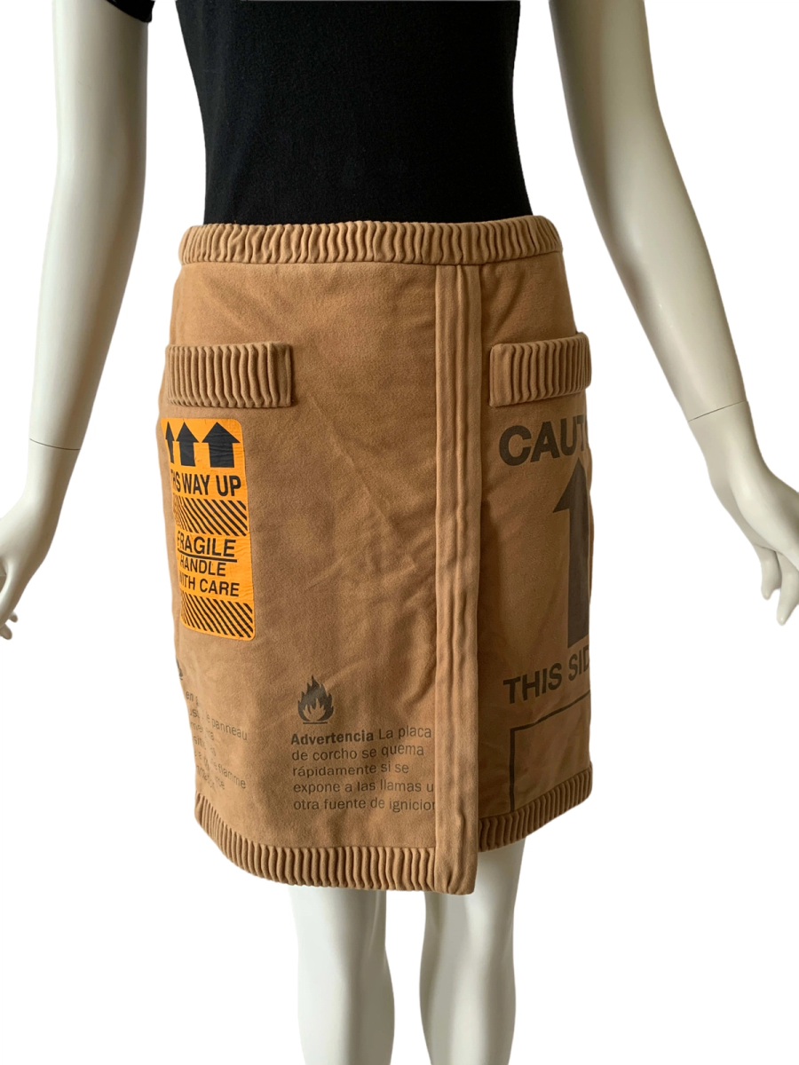 Moschino "Fragile" Package Skirt product image
