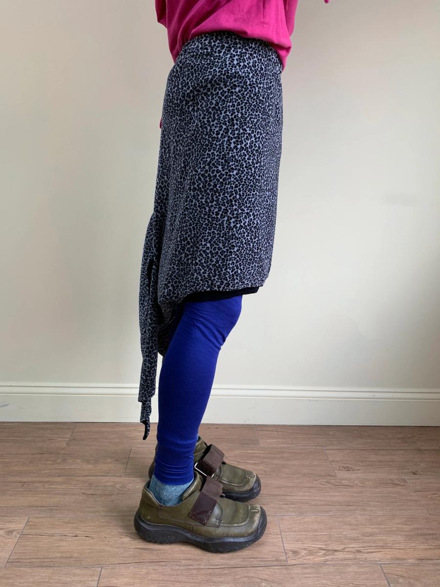 Bernhard Willhelm Early Leopard Velour Skirt/Pants product image