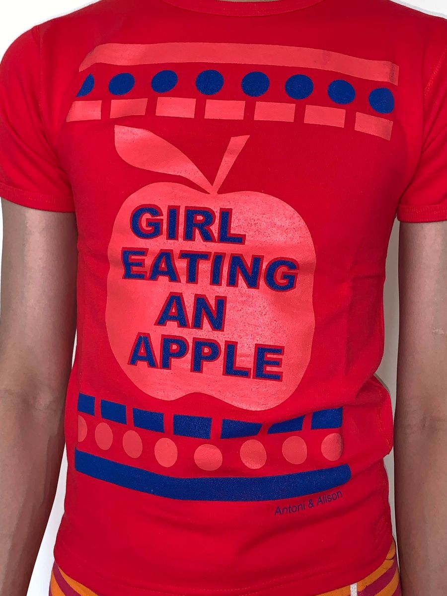 Antoni & Alison 'Girl Eating An Apple' Tee  product image