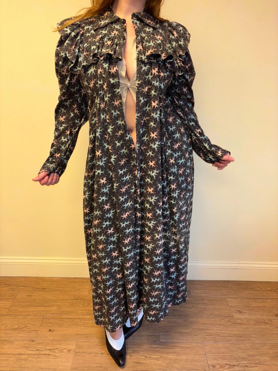 1800s Vermicular Print Vibrant Wrapper product image