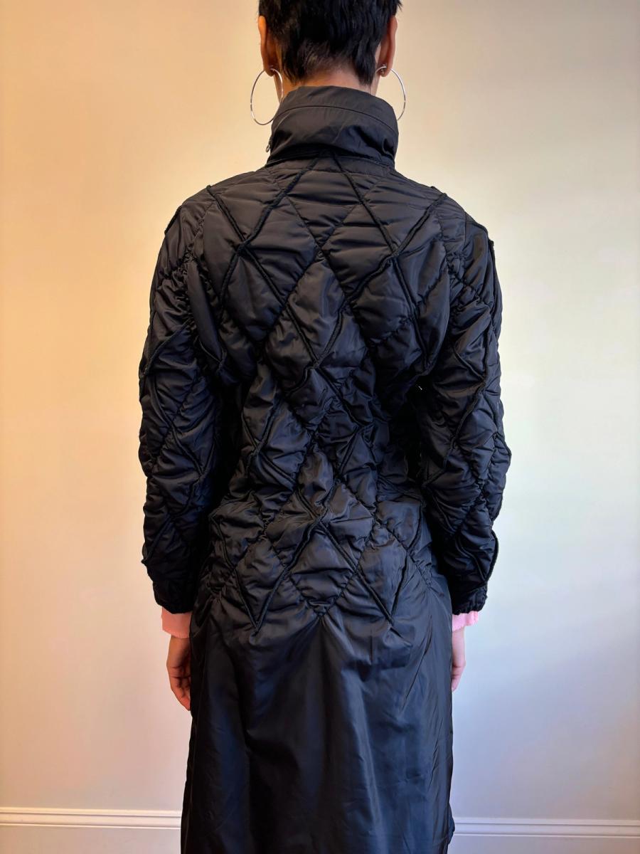 Marithé François Girbaud Long Black Puffer Jacket product image