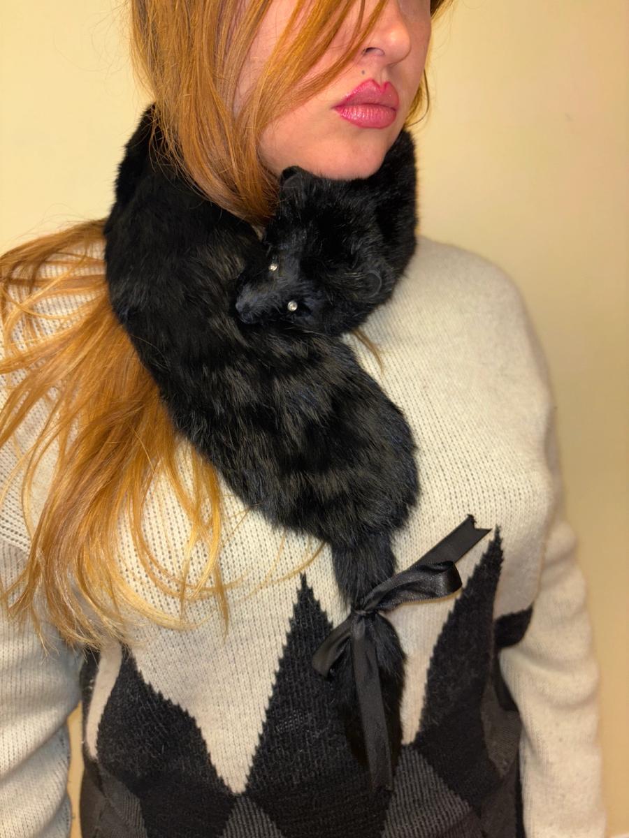 MILK Rabbit Fur "Fox" Stole product image