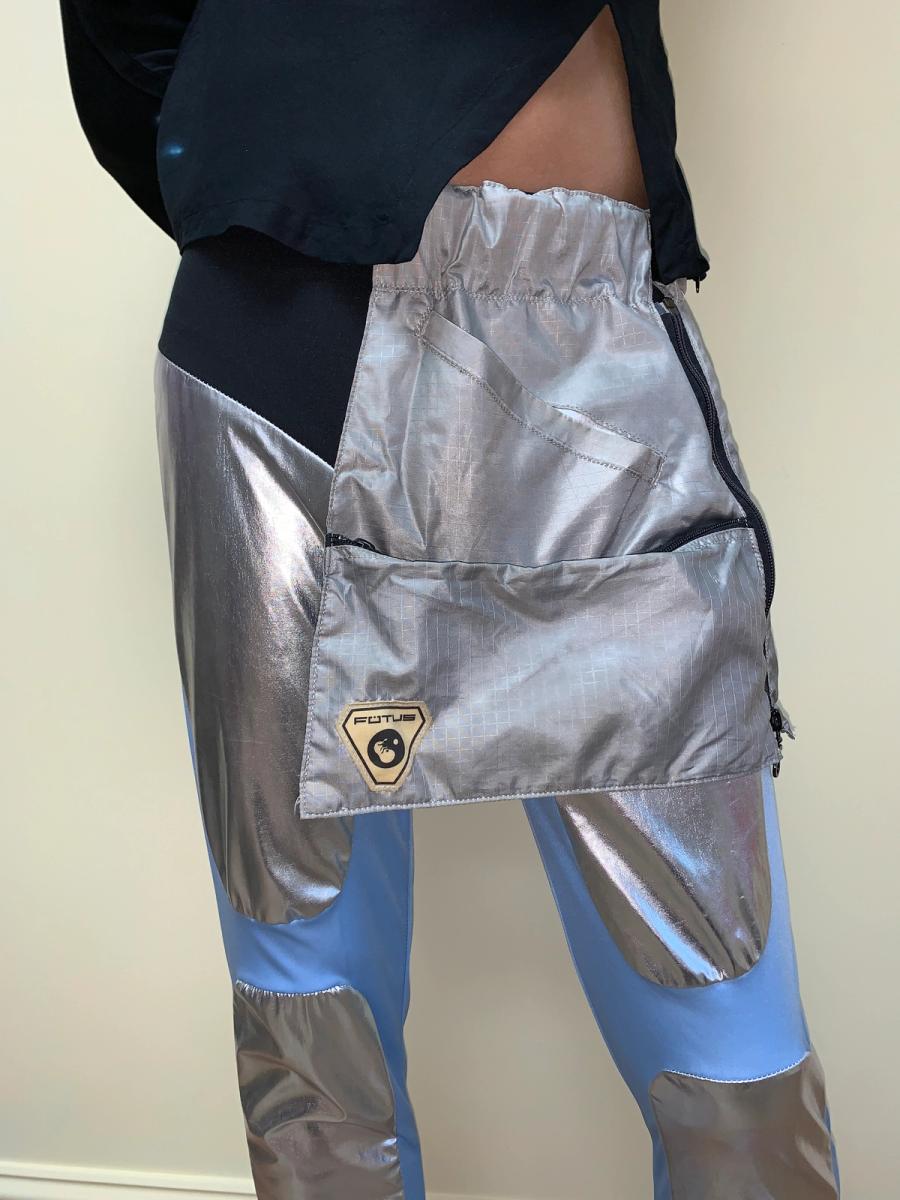 Silver Fötus Utility Belt Skirt product image