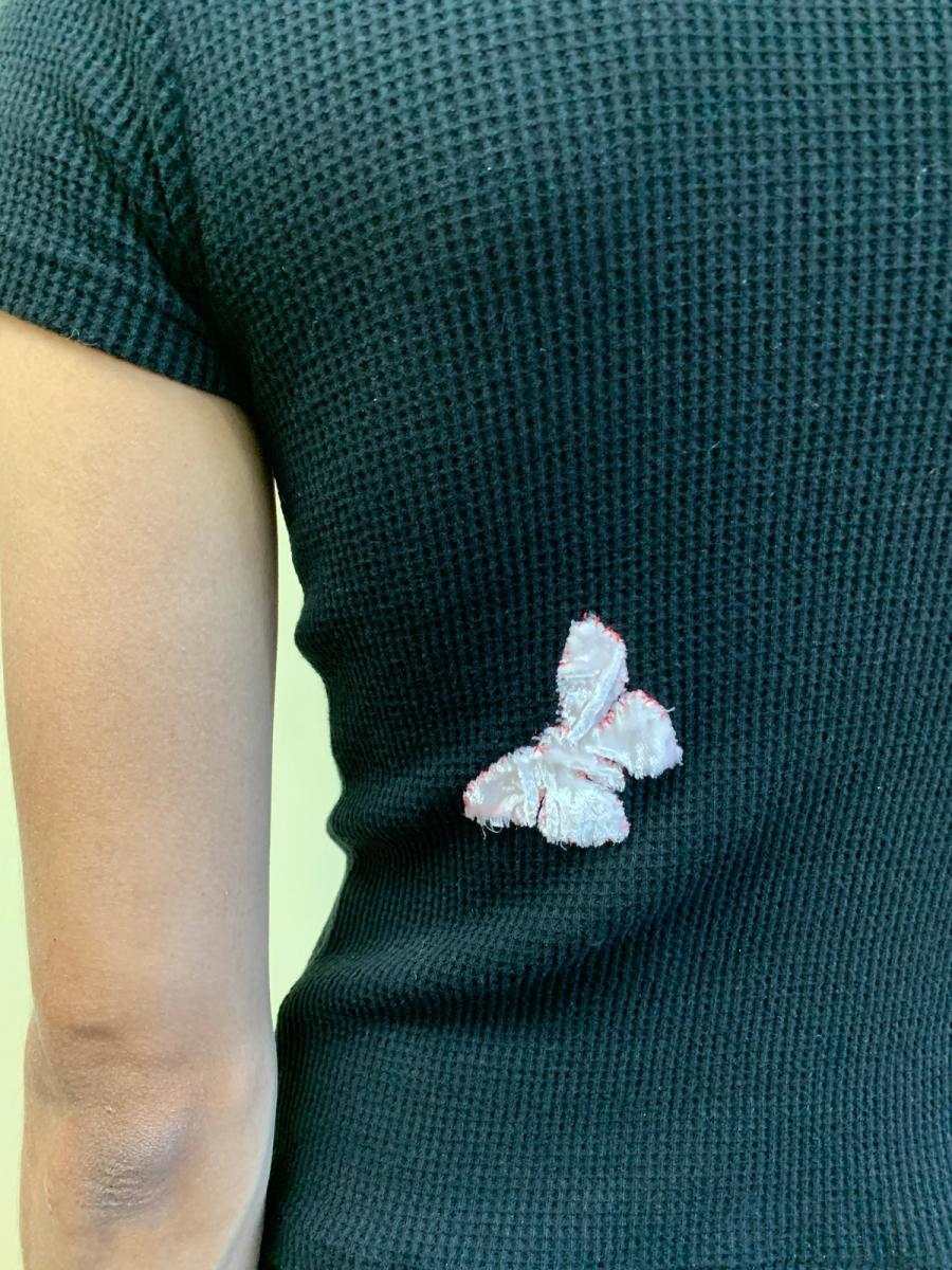 20471120 Waffle Tee with Butterflies product image