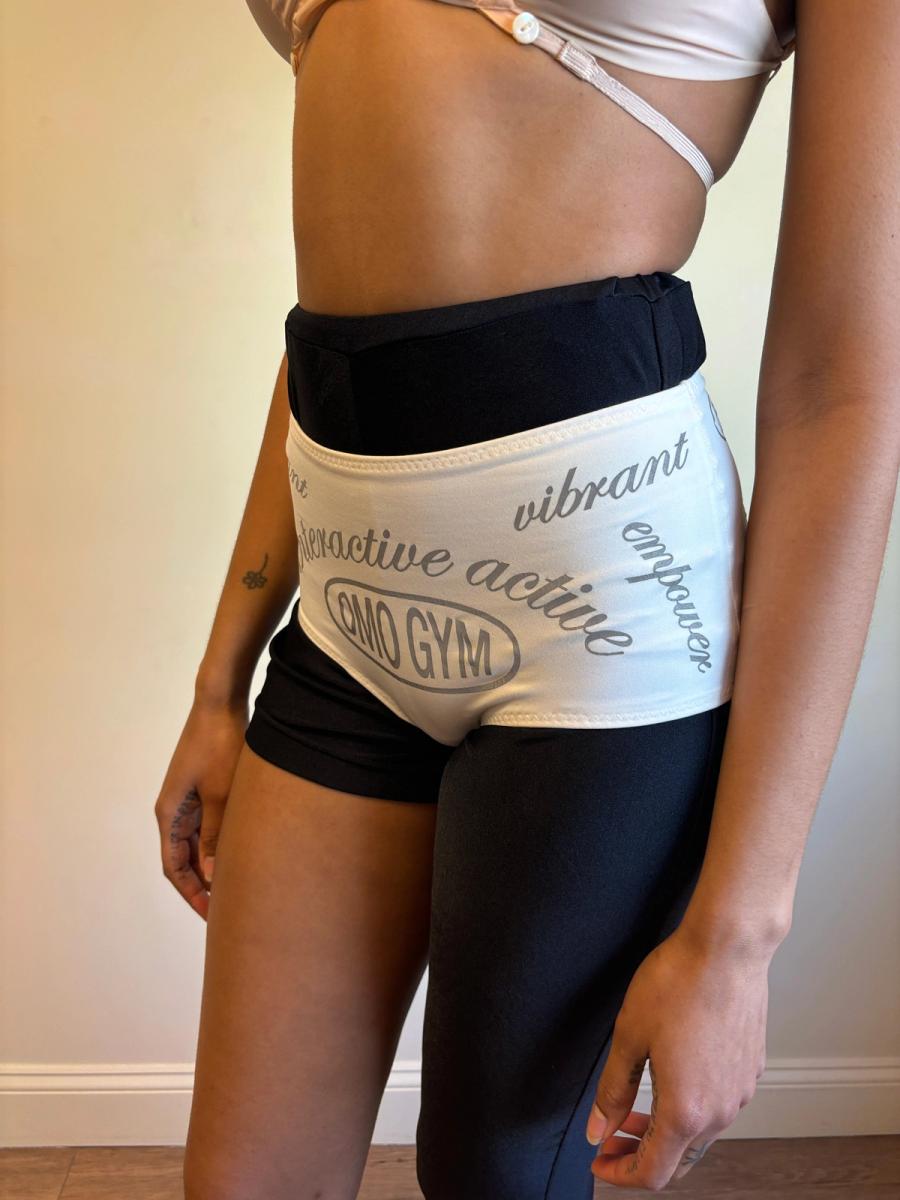 Norma Kamali OMO Gym Shorts product image